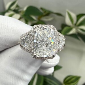 Round Cluster Stone Ring